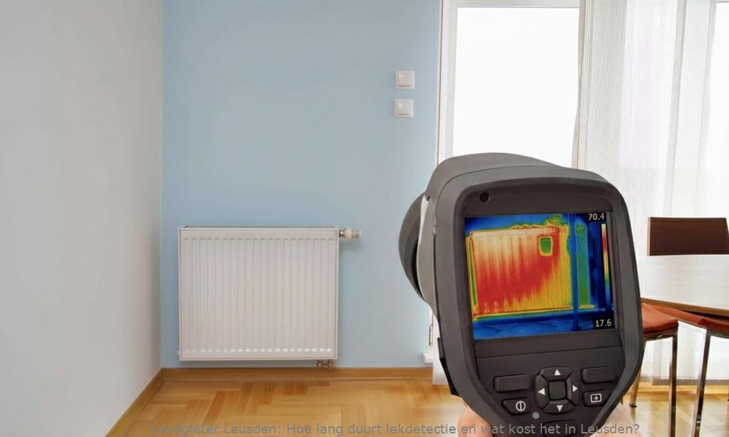 Hoe lang duurt lekdetectie en wat kost het in Leusden?