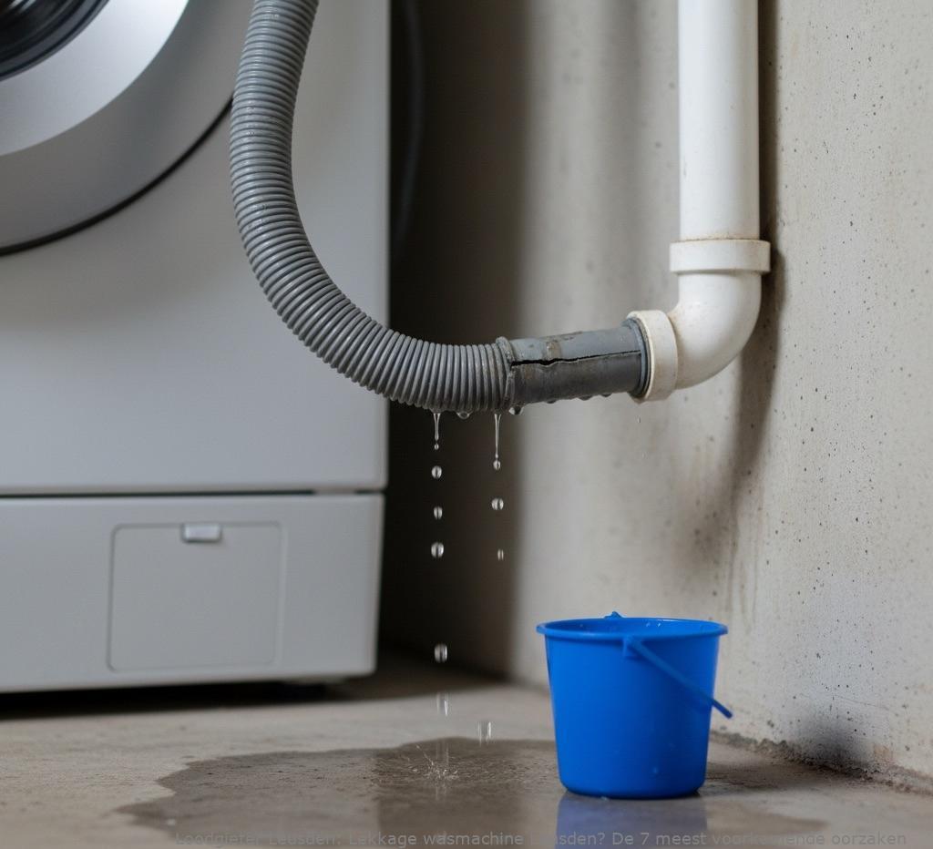 Lekkage wasmachine Leusden? De 7 meest voorkomende oorzaken