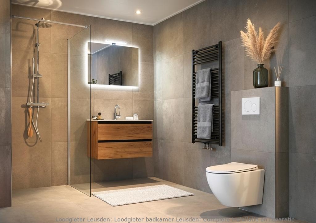 Loodgieter badkamer Leusden: Complete installatie en reparatie