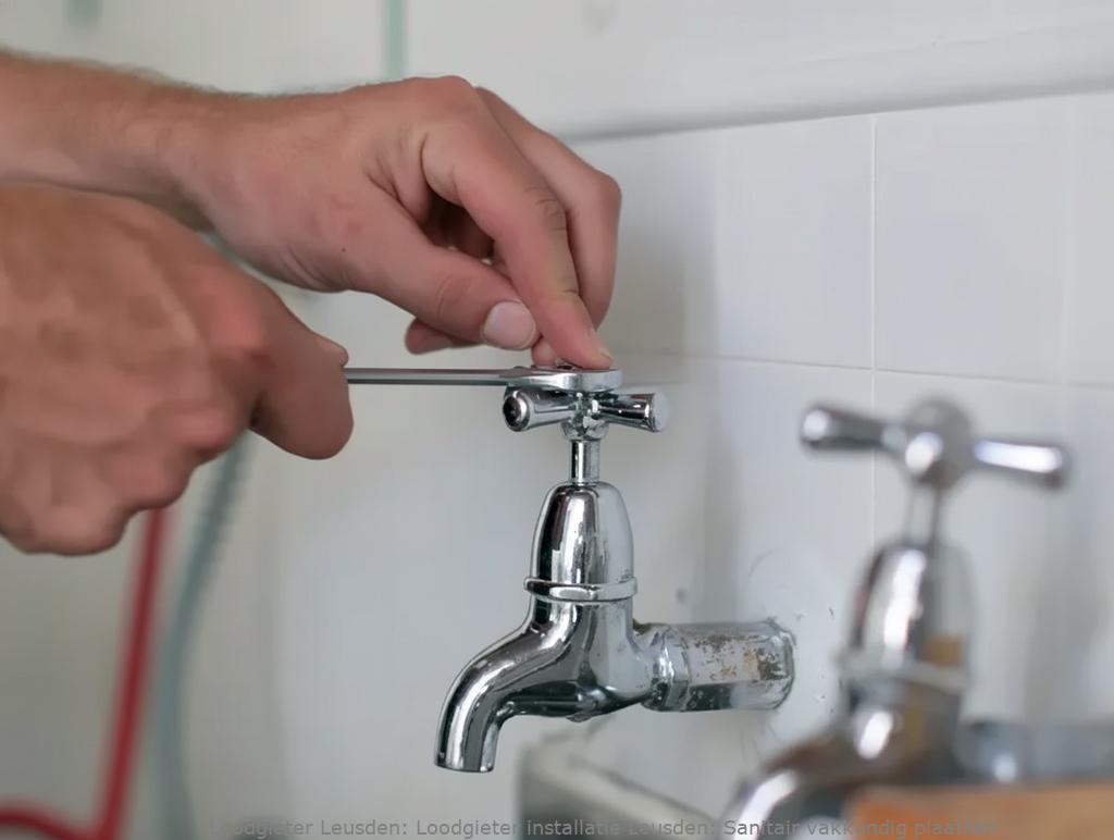 Loodgieter installatie Leusden: Sanitair vakkundig plaatsen